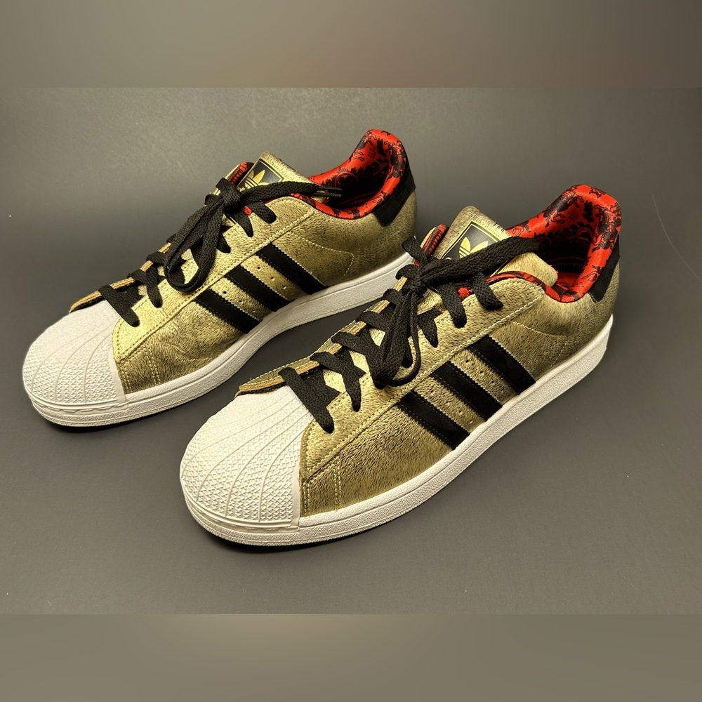 Adidas Originals Superstar 2 Chinese Year of the Horse D65601 Men's Size 13 US